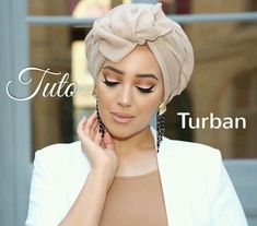 Turban Outfit, Hijab Turban Style, Turban Tutorial, Sewing Headbands, African Turban, Head Turban, Ethno Style, Head Wrap Styles