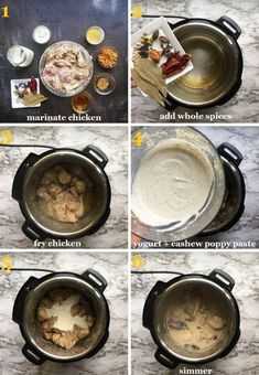 the steps to make chicken in an instant pot