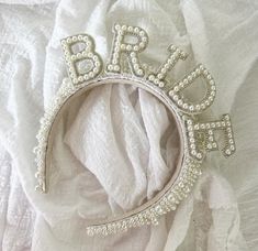 Gorgeous pearl bride to be headband for hen parties Headband Aesthetic, Bride Decor, Sparkle Headband, Pearl Aesthetic, Hen Party Favours, Pearl Bride, Hen Party Accessories, Minimalist Bride, Bride Headband