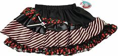 Brand New! Manufacturer recommended age: 5 - 12 years Cute Red Ruffled Skirt, Red Mini Skirt For School In Summer, Cute Fitted Red Skirt, Cute Black Summer Skirt, Scene Girl Outfits, Monster High Girls, Petti Skirt, Monster High Costume, Skirt Tutu