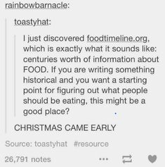 someone wrote this on their twitter account about the food it's made for christmas