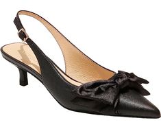 Jack Rogers Debra Slingback Kitten Heel Nappa | Zappos.com Jack Rogers, Boss Lady, Leather Working, Everyday Look, Patent Leather, Kitten Heels, Ankle Strap, Heel Height, Leather Upper