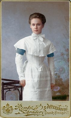 Vintage Patterns Sewing, Victorian Era Dresses, Vintage Nurse, Colorized Photos, Cabinet Card, Nurse Uniform, Victorian Women, Three Sisters, Maid Dress