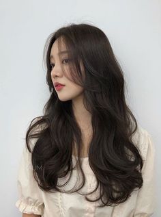 Korean Long Hair, Asian Long Hair, Medium Long Haircuts, Asian Haircut, Hairstyles For Layered Hair, Hair Stylies, Haircuts For Medium Hair, Haircuts Straight Hair, Hair Stylist Life