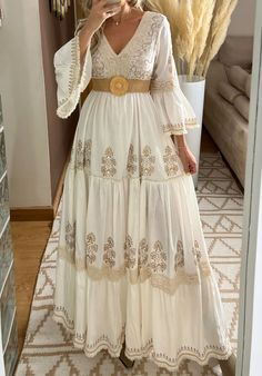 Boho Wedding Dress Maxi Boho Dress Summer Boho Dress - Etsy Shein Boho Dress, Long Boho Dresses, Wedding Boho Dress, Magical Fashion, Boho Dress Summer, Hijabi Dresses, Summer Boho Dress, Boho Wedding Guest, Maxi Boho Dress