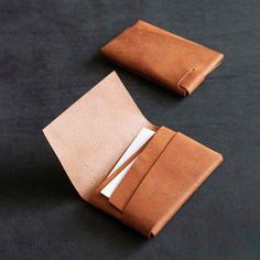 Leather Business Card Holder, Origami And Kirigami, Yanko Design, Minimalist Wallet, Kirigami