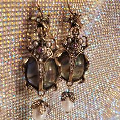 Brand New Never Been Used Abalone Colored Earrings With A Pearl Drop!!! Just Beautiful A Must Have And Perfect For Many Outfits!!! Make Me An Offer!!! Beetle Earrings, Many Outfits, Colored Earrings, Just Beautiful, Earrings Color, Everyday Jewelry, Make Me An Offer, Pearl Drop, Women's Jewelry