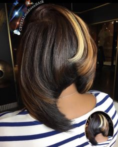 Dope cut and color by @crystalmadisonhair - https://blackhairinformation.com/hairstyle-gallery/dope-cut-color-crystalmadisonhair/ Mixed Hairstyles, Diva Hairstyles, Edgy Bob, Hello Hair, Mohawk Styles, Hair Magic, Bob Cuts, Asymmetrical Bob, A Bob