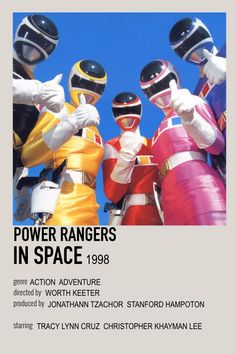 the power rangers in space 1989