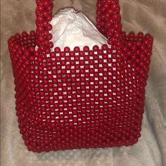 Gorgeous Red Bag! Brand New .. Never Used Red Casual Shoulder Bag For Spring, Casual Red Shoulder Bag For Spring, Red Summer Bag, Trendy Red Shoulder Bag For Summer, Chic Red Beach Bags, Red Square Bag For Summer, Red Rectangular Shoulder Bag For Spring, Chic Red Shoulder Bag For Beach, Trendy Red Bag For Day Out