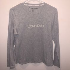 -Never Worn -Lightweight:Breathable -Size:S Night Shirt, Womens Calvin Klein, Women's Intimates, Calvin Klein, Pajamas, Long Sleeve, Women Shopping, Color