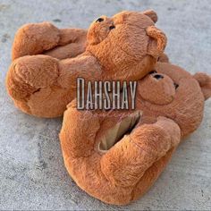 This item is made after customers order and will take 10 to 15 business days (Monday-Friday) to ship. Items are subject to take an extra 1-2 weeks if not met by the 10 to 15 business days (Monday-Friday) deadline. For additional shipping information please refer to our shipping policy. Teddy Bear Slippers, Ny Shoes, Sleep Outfit, Fluffy Shoes, Crocs Fashion, Bear Slippers, Cute Sleepwear, Cute Slippers, Comfortable Slippers