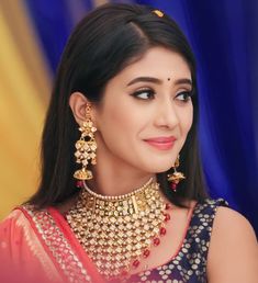 Jewellery For Haldi, Flower Jewellery For Haldi, Rajasthani Dress, Gown Party Wear, Indian Drama, Indian Star, Yeh Rishta Kya Kehlata Hai, Pranali Rathod, Shivangi Joshi