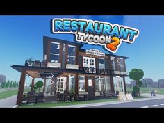 the restaurant tycoon 2 is shown in this image