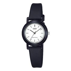 CASIO Quartz Waterproof Womens Analog White Watch Casio Quartz, Casio Vintage, Black Numbers, White Watch, Fashion Business Casual, Analog Watch, Women Wrist Watch, White Dial, Stylish Sneakers