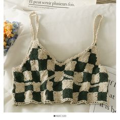 Brand Name: OUMEAFabric Type: KnittedMaterial: AcrylicStyle: SweetClothing Length: ShortOrigin: CN(Origin)CN: GuangdongDecoration: Hollow OutModel Number: TOP0200Gender: WOMENPattern Type: SolidAge: 16-28 Years OldTops Type: CamisItem Type: TopsPlace Of Origin: China (Mainland) Crop Tanks, Beach Crochet, Spaghetti Strap Crop Top, Coffee Fashion, Plaid Outfits, Crochet Tank Top, Crochet Tank, Summer Crop Tops, Navy Fashion