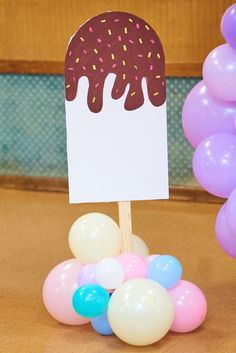 Icecream stand diy Diy Ice Cream Decorations, Fourever Sweet, Ice Cream Birthday Party Theme, Ice Cream Decor, Ice Cream Decorations, Alphabet Puzzle, Cream Decor, 3 Birthday, Ice Cream Birthday Party