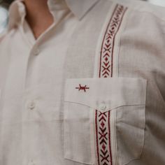 Tejas Guayabera - Maroon – Texas Standard Maroon Embroidery, Broomstick Skirt, Crochet Wedding Dresses, Guayabera Shirt, Shower Outfits, Fall Winter Trends, Event Outfit