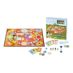 an image of a board game set up