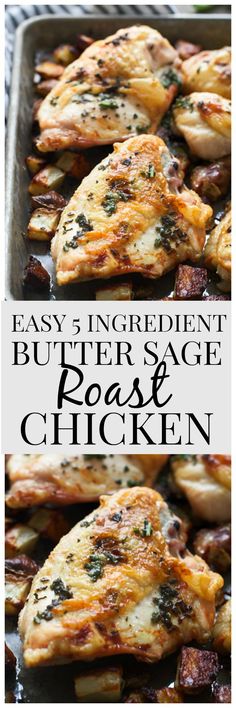 easy and incredibly butter sauce roast chicken is the perfect side dish for any dinner or appetizer