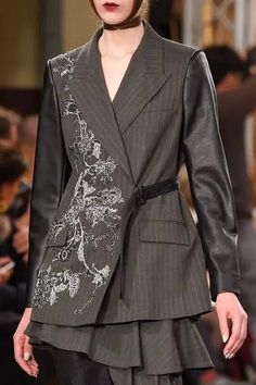 Runway 2020, Fall Fashion Week, Antonio Marras, Runway Dresses, Milan Fashion Weeks, Long Sleeve Jacket, Clothing Details, Dresses 2020, Fashion Week Runway