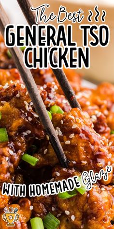 the best and most general tso chicken with homemade sesame seeds is an easy dinner recipe