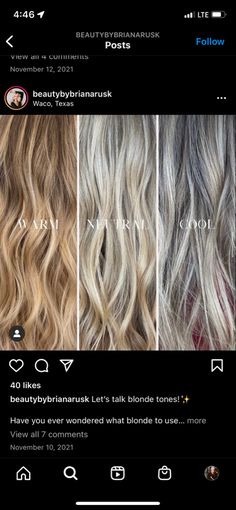 Ashy Neutral Blonde Hair, Ash Blonde Vs Cool Blonde, Blonde Hair Color Cool Tone, Cool Vs Ashy Blonde, Cool Blonde Vs Warm Blonde Hair, Highlights Vs Balayage Blondes, Ash Blonde Vs Golden Blonde, Blonde Highlights For Cool Skin Tone, Ashy Blonde Vs Warm Blonde