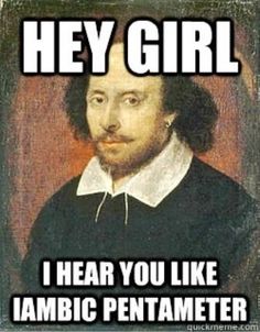 shakespeare quote about love and life with an image of shakespeare's face in the background