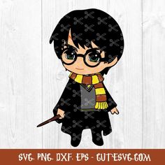 the harry potter character is wearing glasses and holding a wand