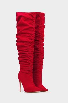 Miss Lola, Cute Shoes Heels, Red Boots, Moon Boots, High Heel Boots Ankle, Fashion Heels, Hot Shoes, Pretty Shoes