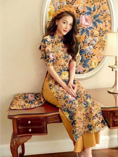 Kinds Of Clothes, Grey Floral, Dress Clothes For Women, Women's Dresses, Batik, For Girls, Long Dress