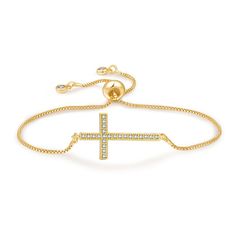 Fashion Element: Cross Style: INS Style Elegant Adjustable Gold Plated Rosary Bracelet, Adjustable Gold Rosary Bracelet With Jubilee Detail, Elegant Personalized Cross Bracelets, Elegant Cross Metal Bracelets, Elegant Cross-shaped Metal Bracelet, Luggage Bags Travel, Zircon Jewelry, Charming Man, Cross Bracelet