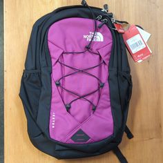 Brand New With Tags. Color Is Wild Aster/Black Previous Season Design. Ready To Ship! North Face Jester Backpack, North Face Vault Backpack, The North Face Jester, Jester Backpack, North Face Jester, North Face Bag, Plaid Backpack, Oakley Frogskins, The North Face Purple