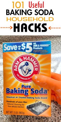 an image of baking soda hacks