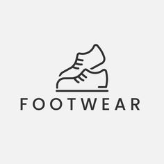 Footwear Logo Concept For Man Shoes Logo Template Concept Advertisement, Man Shoes, Banner Background Images, Banner Background, Logo Concept