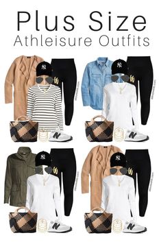 Plus Active Wear Outfits, Plus Size Leggings Outfit Fall Casual, Layering Plus Size Outfits, Fall Plus Work Outfits, Plus Size Alaska Outfits, Plus Joggers Outfit, Plus Size Zoo Outfit, Travel Plus Size Outfits, Weekend Casual Outfits Winter