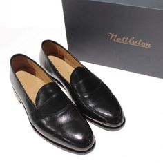 Nettleton Black Black Cap Toe Semi-formal Loafers, Elegant Formal Fitted Tassel Loafers, Classic Fitted Tassel Loafers For Business, Elegant Fitted Tassel Loafers For Business, Fitted Black Wingtip Loafers, Fitted Cap Toe Loafers For Work, Formal Black Goodyear Welted Loafers, Black Cap Toe Formal Loafers, Black Cap Toe Loafers For Formal Occasions