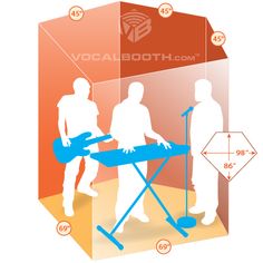 the diagram shows how to set up an electric ironing board for men and women