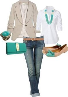 Looks Jeans, Outfits 2016, Clothes And Shoes, Mode Casual, Spring Fashion Outfits, فستان سهرة, Preppy Casual, Fashion Mode, Spring Outfits Casual