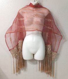 Dnd Outfits, Sheer Shawl, Ladies Shawl, Fabric Scarf, Concept Ideas, Scarf Outfit, Sheer Scarf, Character Inspo, Lace Scarf