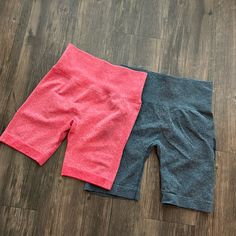 Brand New! Two Gym Shorts With Contour And Scrunch Bottom For Accent. High Waist Compression. Both Size Small. See Pics For Details. Sorry No Trades Final Sale- No Returns Pet And Smoke Free Home Ship Out Within 24 Hours Nike Pro Spandex Shorts, Lulu Lemon Shorts, Nike Pro Spandex, Lululemon Hotty Hot Shorts, Pink Workout, Hotty Hot Shorts, Black Bike, Spandex Shorts, Lounge Shorts