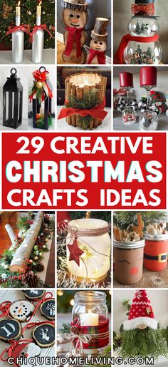 Looking to add a personal touch to your holiday décor? These 29 Easy Christmas Crafts for Adults to Make are perfect for a cozy, creative holiday season! From DIY snow globe jars and rustic ornaments to painted wooden signs and holiday candle holders, these crafts are as fun to make as they are beautiful to display. Whether you’re decorating your home or creating heartfelt gifts, these simple yet stunning projects bring festive charm without the fuss. Simple Rustic Christmas Decor Diy, Adult Craft Ideas Christmas, New Years Diy Decorations, Winter Craft Ideas For Adults, Christmas Crafts For Seniors, Snow Globe Jars, Easy Christmas Crafts For Adults, Diy Christmas Crafts To Sell, Cheap Christmas Crafts