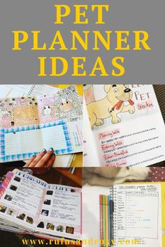 the ultimate pet planner ideas for dogs and cats