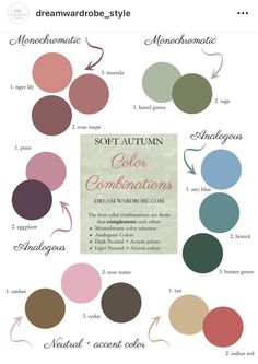 Soft Autumn Grey Hair, Soft Autumn Purple, Soft Autumn Green, Soft Autumn Outfits Aesthetic, Soft Autumn Red, Soft Autumn Hair Color Ideas, Soft Autumn Outfits Capsule Wardrobe, Muted Autumn