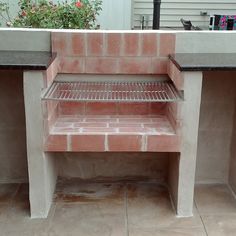 Diy Built In Grill, Grills Design, Grill Backyard, Earth Oven, Bbq Aesthetic, Backyard Kitchen Ideas, Outdoor Bar And Grill, Backyard Grill Ideas, Brick Grill