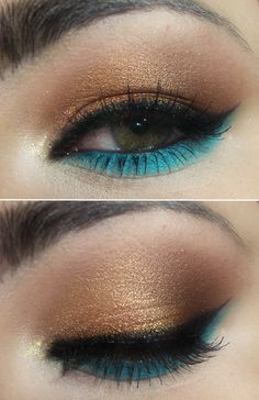 Teal Makeup, Make Up Inspiration, Blue Makeup, Makeup Goals, Eye Make, Gorgeous Makeup, Love Makeup, Demi Lovato, Artistry Makeup