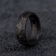 Modern Black Diamond Cut Rings, Antler Engagement Ring, Carbon Fiber Ring, Guy Fashion, Nails Necklace, Eagle Painting, Dream Goals, Carbon Fiber Rings, Dagger Knife