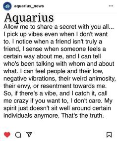 an instagramt with the caption'aquarius'written on it,