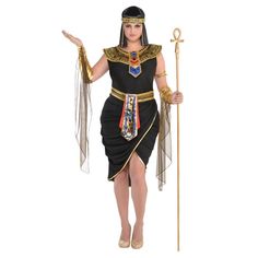 FANC13742-C Egyptian Fancy Dress, Egyptian Queen Costume, Fantasia Plus Size, Toga Party, Queen Cleopatra, Ancient Egyptian Goddess, Plus Size Costume, Plus Size Halloween Costume, Plus Size Costumes