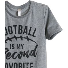 Mama always told us to watch our mouths but I you cant spell FOOTBALL without the "F". This relaxed crew top tells everybody which F word is your favorite. Mama Shark, F Word, Tiny Humans, Cute Tshirts, Heather Black, Crew Neck Tee, Printed Tees, Heather Grey, Fitness Models